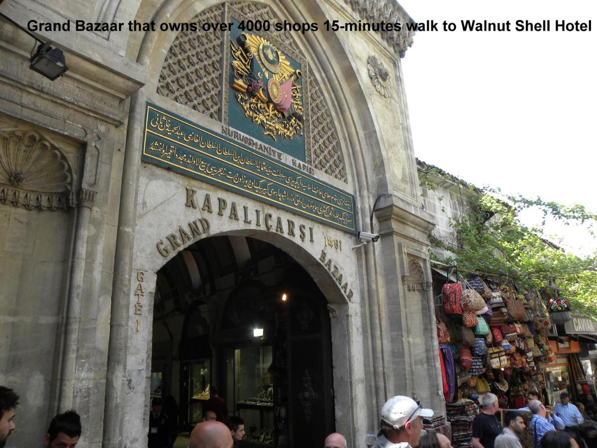 Walnut Shell Hotel Sultanahmet Istanbul Exteriör bild